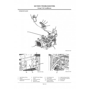 Hitachi Zaxis 330-5G, Zaxis 330LC-5G, Zaxis 350H-5G, Zaxis 350LCH-5G, Zaxis 350K-5G and Zaxis 350LCK-5G Crawler Excavator set of Service Manuals