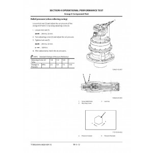 Hitachi Zaxis 350LC-6 and Zaxis 350LCN-6 Crawler Excavator set of Service Manuals