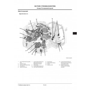 Hitachi Zaxis 225USLC-6 and Zaxis 225USRLC-6 Crawler Excavator set of Service Manuals