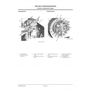 Hitachi ZH 210-6 and ZH 210LC-6 Hybrid Excavator set of Service Manuals