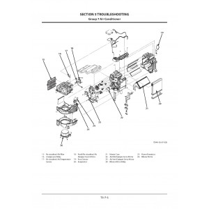 Hitachi Zaxis 470-5A, Zaxis 470LC-5A, Zaxis 490H-5A, Zaxis 490LCH-5A and Zaxis 530LCH-5A Crawler Excavator set of Service Manuals