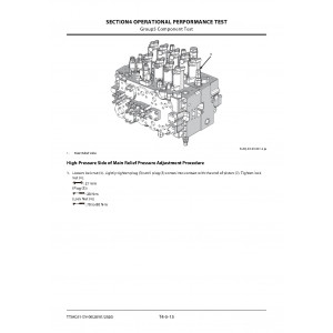 Hitachi Zaxis 490LCH-7 Crawler Excavator set of Service Manuals