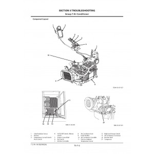 Hitachi Zaxis 670LC-5B, Zaxis 670LCH-5B and Zaxis 670LCR-5B Crawler Excavator set of Service Manuals