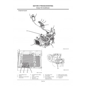 Hitachi Zaxis 670LC-5G, Zaxis 670LCH-5G and Zaxis 670LCR-5G Crawler Excavator set of Service Manuals