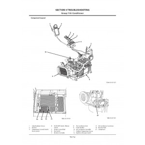 Hitachi Zaxis 670LC-5A and Zaxis 690LCH-5A Crawler Excavator set of Service Manuals