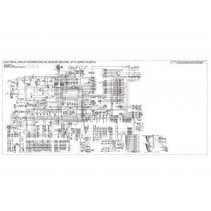 Hitachi Zaxis 670LC-6, Zaxis 690LCH-6 and Zaxis 690LCR-6 Crawler Excavator set of Service Manuals