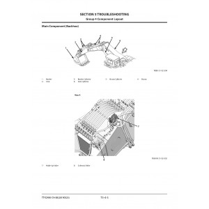 Hitachi EX2600-7 Hydraulic Excavator set of Service Manuals