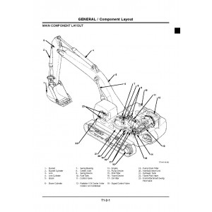 Hitachi Zaxis 800 and Zaxis 850H Crawler Excavator set of Service Manuals