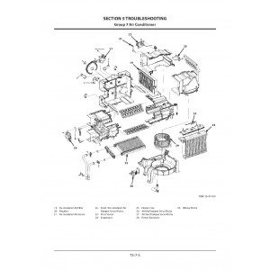 Hitachi Zaxis 140W-5B Wheel Excavator set of Service Manuals