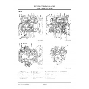 Hitachi Zaxis 190W-6 Wheel Excavator set of Service Manuals