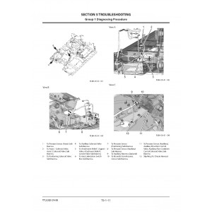 Hitachi Zaxis 170W-5A Wheel Excavator set of Service Manuals