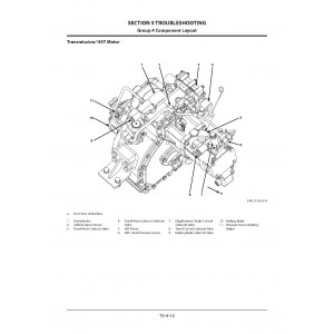 Hitachi ZW120-5B Wheel Loader set of Service Manuals