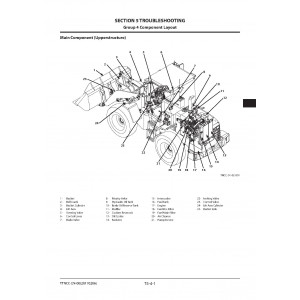 Hitachi ZW120-5B Wheel Loader set of Service Manuals