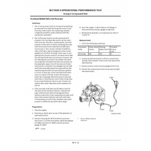 Hitachi Zaxis ZW220-5B Wheel Loader set of Service Manuals