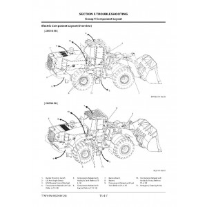 Hitachi Zaxis ZW310-5B and Zaxis ZW330-5B Wheel Loader set of Service Manuals