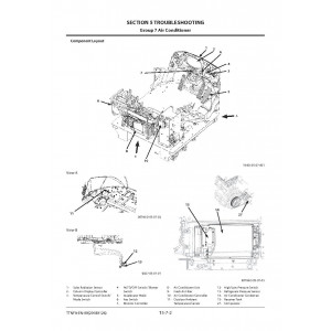 Hitachi Zaxis ZW310-5B and Zaxis ZW330-5B Wheel Loader set of Service Manuals