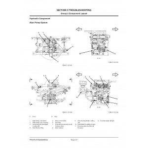 Hitachi EH5000AC-3 Rigid Dump Truck set of Service Manuals