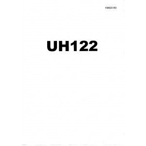 Hitachi UH122 Crawler Excavator set of Service Manuals