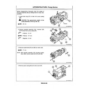 Hitachi EX400-3 and EX400-3C Crawler Excavator set of Service Manuals