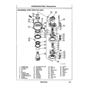 Hitachi EX400-3 and EX400-3C Crawler Excavator set of Service Manuals