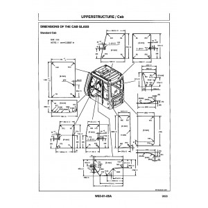 Hitachi EX550, EX550LC, EX550H and EX550HLC Crawler Excavator set of Operators Manuals