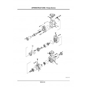 Hitachi EX2500-5 Crawler Excavator set of Service Manuals