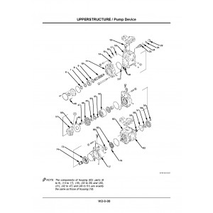 Hitachi EX3600-5 Crawler Excavator set of Service Manuals