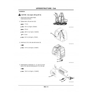 Hitachi EX120-5 Crawler Excavator set of Service Manuals