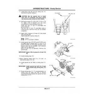 Hitachi EX120-5 Crawler Excavator set of Service Manuals