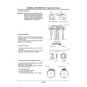 Hitachi EX200-5, EX230-5 and EX270-5 Crawler Excavator set of Service Manuals