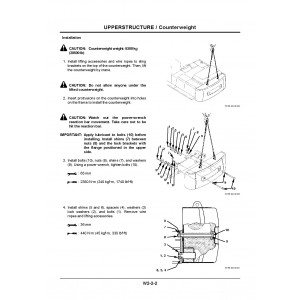 Hitachi EX400-5, EX400LC-5 and EX450LC-5 Crawler Excavator set of Service Manuals