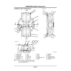 Hitachi Zaxis 800 and Zaxis 850H Crawler Excavator set of Service Manuals