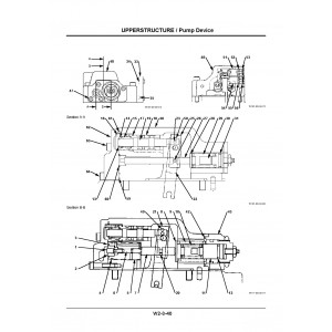 Hitachi EX1200-5C (S6R Engine) Hydraulic Excavator set of Service Manuals