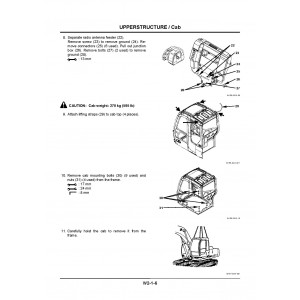 Hitachi Zaxis 125US, Zaxis 135US, Zaxis 135USK and Zaxis 135USL Crawler Excavator set of Service Manuals