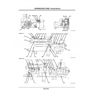 Hitachi EX1200-5D Hydraulic Excavator set of Service Manuals