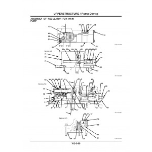 Hitachi EX5500-6 Hydraulic Excavator set of Service Manuals