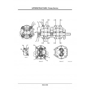 Hitachi EX5500-6 Hydraulic Excavator set of Service Manuals