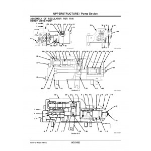 Hitachi EX8000E-6 Hydraulic Excavator set of Service Manuals