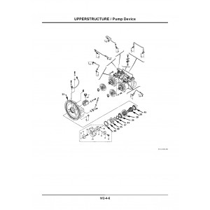 Hitachi Zaxis 330, Zaxis 330LC, Zaxis 350H, Zaxis 350LCH and Zaxis 370MTH Crawler Excavator set of Service Manuals