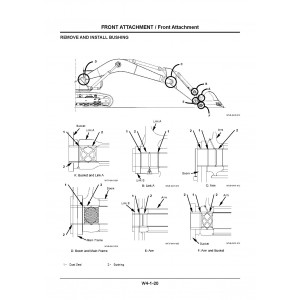 Hitachi Zaxis 850-3, Zaxis 850LC-3, Zaxis 870H-3 and Zaxis 870LCH-3 Crawler Excavator set of Service Manuals