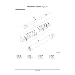 Hitachi Zaxis 60USB-3 Compact Excavator set of Service Manuals