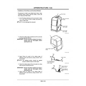 Hitachi Zaxis 60USB-3 Compact Excavator set of Service Manuals