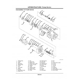 Hitachi Zaxis 27U-3, Zaxis 27U-3F, Zaxis 30U-3, Zaxis 30U-3F, Zaxis 35U-3 and Zaxis 35U-3F Compact Excavator set of Service Manuals