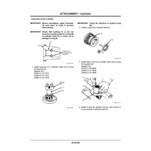 Hitachi Zaxis 27U-3, Zaxis 27U-3F, Zaxis 30U-3, Zaxis 30U-3F, Zaxis 35U-3 and Zaxis 35U-3F Compact Excavator set of Service Manuals