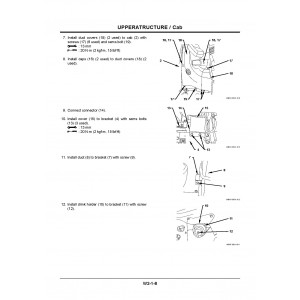 Hitachi Zaxis 85USBLC-3 Compact Excavator set of Service Manuals