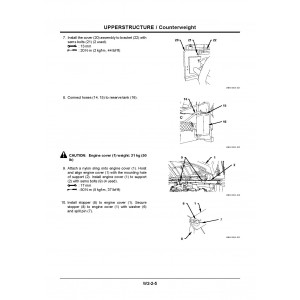 Hitachi Zaxis 85USBLC-3 Compact Excavator set of Service Manuals