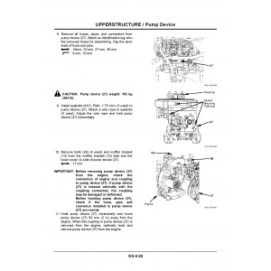 Hitachi Zaxis 225US-3 and Zaxis 225USLC-3 Crawler Excavator set of Service Manuals