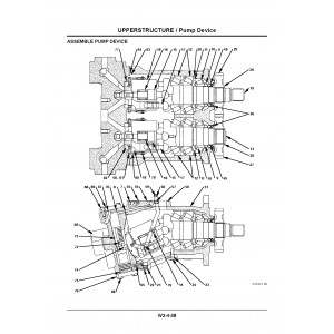 Hitachi Zaxis 225US-3 and Zaxis 225USLC-3 Crawler Excavator set of Service Manuals