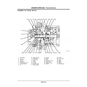 Hitachi Zaxis 18-3 Compact Excavator set of Service Manuals