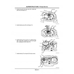 Hitachi CX350 Crawler Crane set of Service Manuals